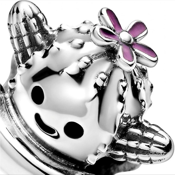 Pandora Free Hugs Cactus Charm in Sterling Silver - Picture 3 of 6